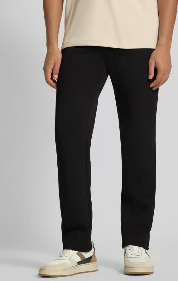Armani Exchange Regular fit stoffen broek met achterzakken model 'PANTALONI' - Foto 2