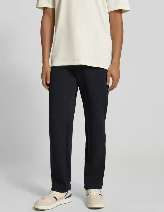 Armani Exchange Regular fit stoffen broek met achterzakken model 'PANTALONI' - Foto 2