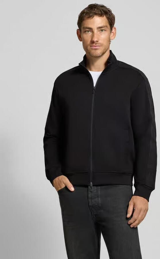 Armani Exchange Regular fit sweatjack van katoenmix model 'Felpa' - Foto 3