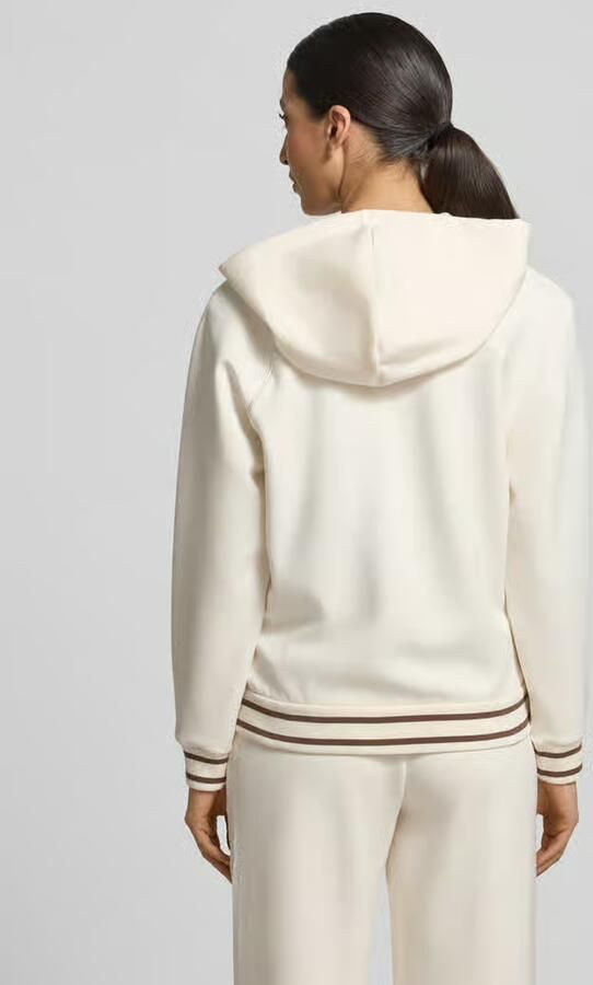 Armani Exchange regular fit sweatjack van viscosemix met gestikt logo - Foto 3