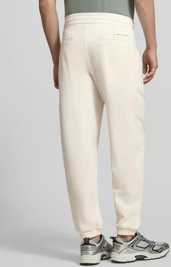 Armani Exchange regular fit sweatpants met achterzakken model 'Pantaloni'