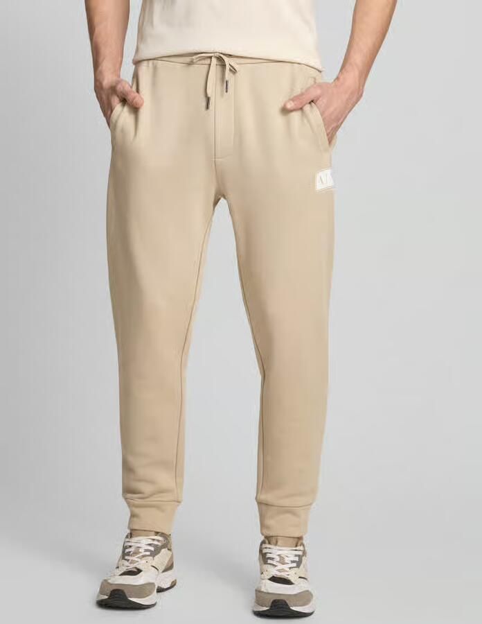 Armani Exchange regular fit sweatpants van puur katoen - Foto 2