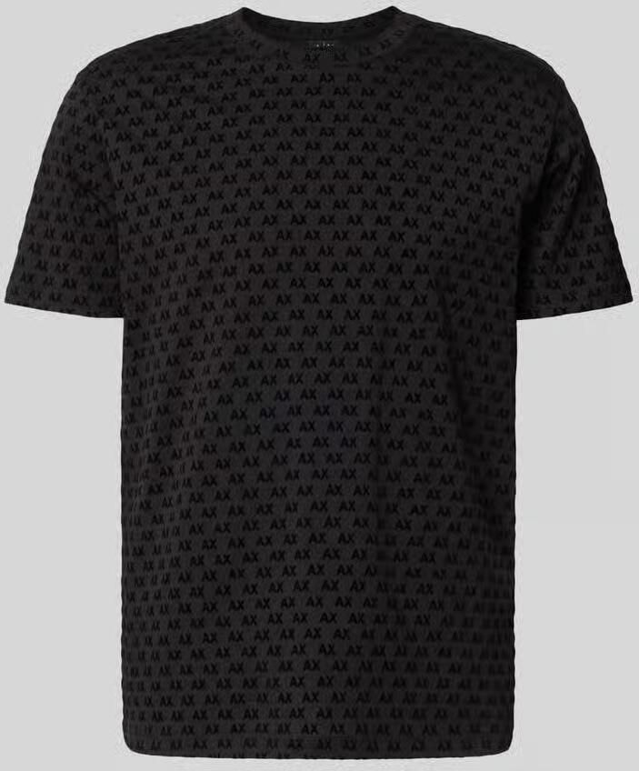 Armani Exchange Regular fit t-shirt met all-over print