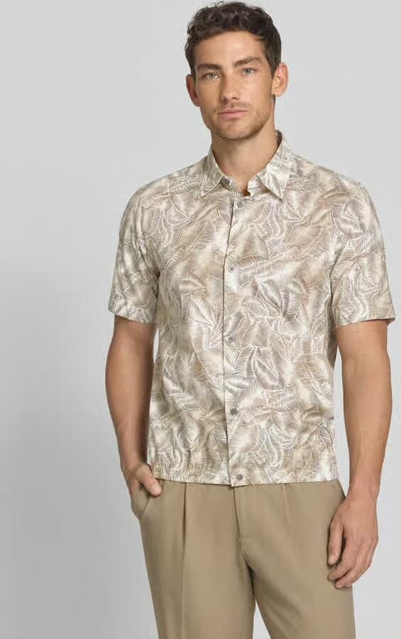 Armani Exchange regular fit vrijetijds overhemd met kentkraag - Foto 4