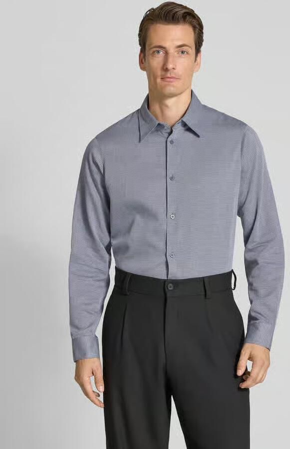 Armani Exchange Regular fit vrijetijdsoverhemd met kentkraag - Foto 2