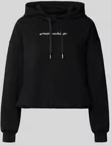 Armani Exchange relaxed fit hoodie met viscose - Foto 2