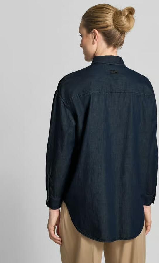 Armani Exchange Relaxed Fit overhemdblouse in denimlook - Foto 3
