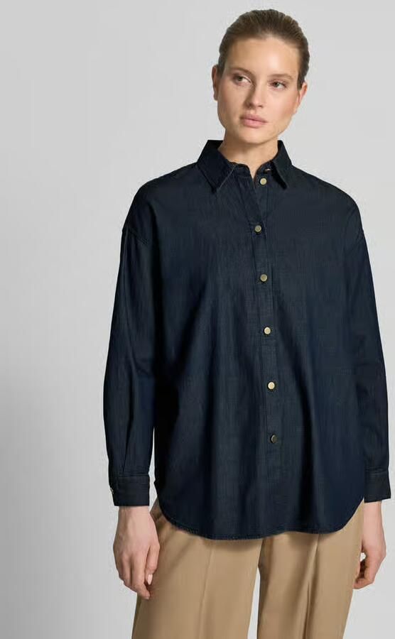 Armani Exchange Relaxed Fit overhemdblouse in denimlook - Foto 2