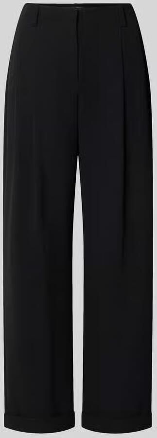 Armani Exchange relaxed fit stoffen broek met keervouwen