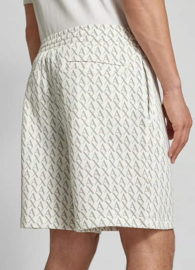 Armani Exchange Shorts met elastische band