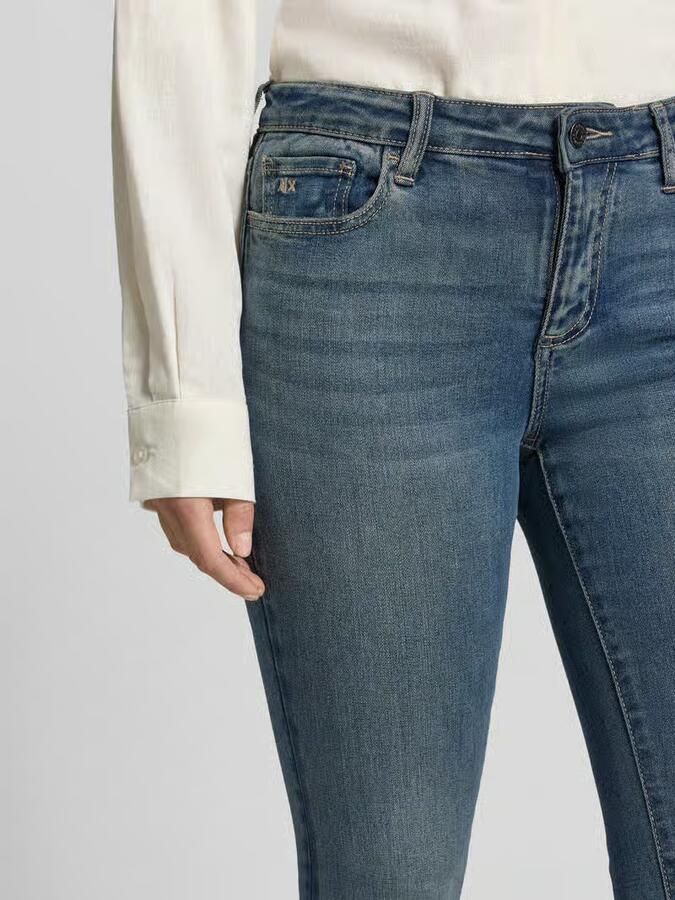 Armani Exchange skinny fit jeans met viscose