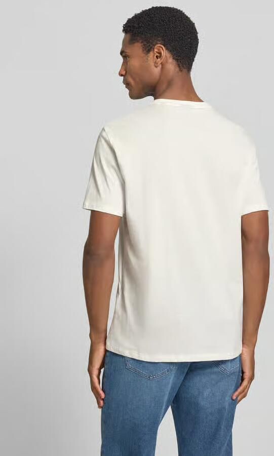 Armani Exchange slim fit T-shirt met motiefprint - Foto 3