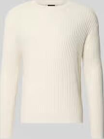 Armani Exchange Slim Fit trui met brei-look - Foto 2