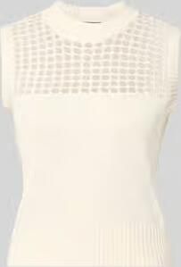 Armani Exchange spencer met ronde hals