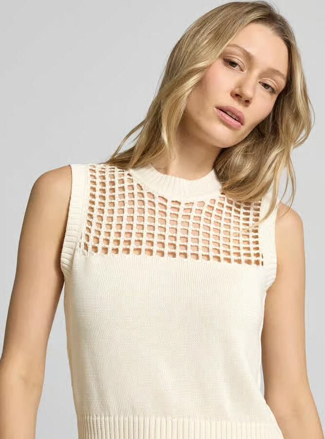 Armani Exchange spencer met ronde hals