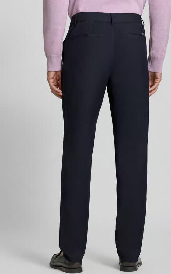Armani Exchange straight fit broek met viscose - Foto 2