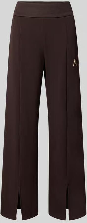 Armani Exchange straight fit sweatpants van elastische viscosemix