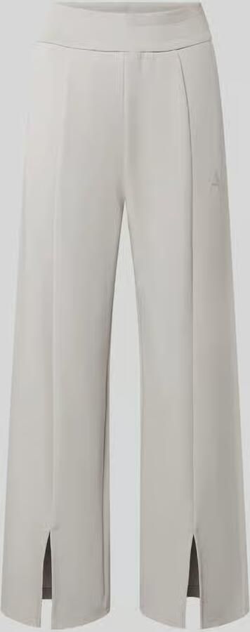 Armani Exchange straight fit sweatpants van elastische viscosemix