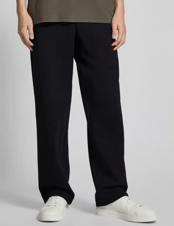 Armani Exchange Straight leg sweatpants met steekzakken - Foto 3