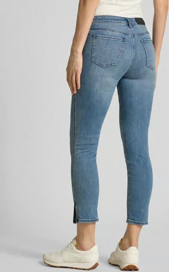Armani Exchange Super skinny fit caprijeans met steekzakken