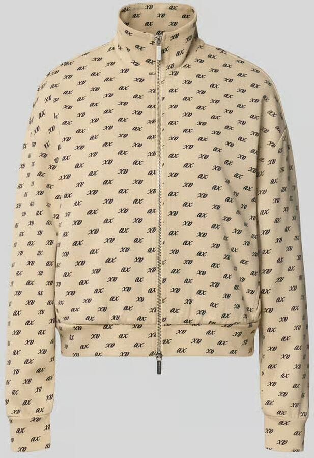 Armani Exchange Sweatjack met ritssluiting