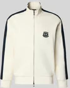 Armani Exchange Sweatjack met tweewegritssluiting model 'FELPA'