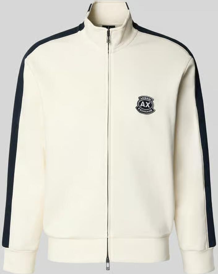 Armani Exchange Sweatjack met tweewegritssluiting model 'FELPA' - Foto 2