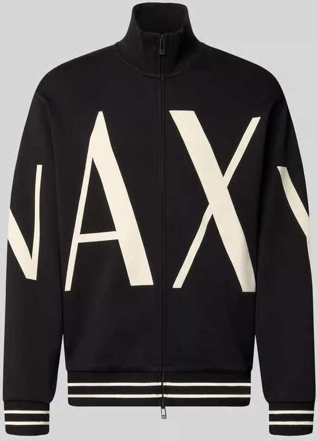 Armani Exchange Sweatjack van katoenmix