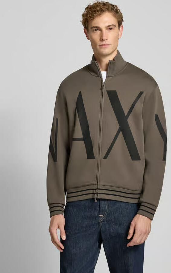 Armani Exchange Sweatjack van katoenmix - Foto 3