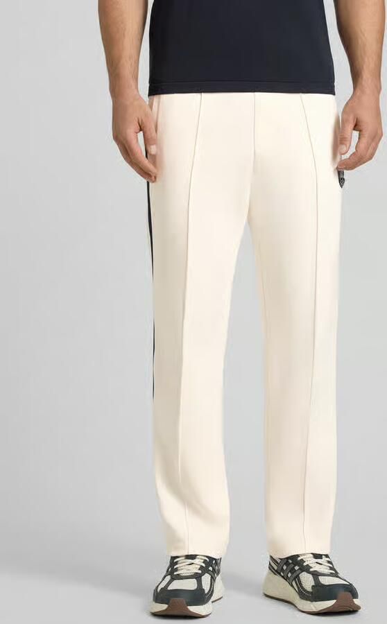 Armani Exchange Sweatpants met labelpatch en elastische tailleband - Foto 3
