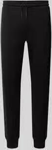 Armani Exchange sweatpants met sierrand