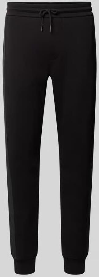 Armani Exchange sweatpants met sierrand