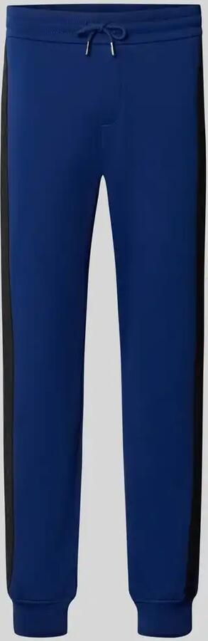 Armani Exchange sweatpants met sierrand