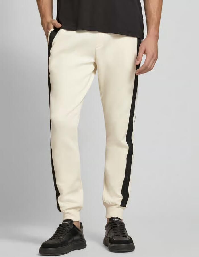 Armani Exchange sweatpants met sierrand - Foto 4
