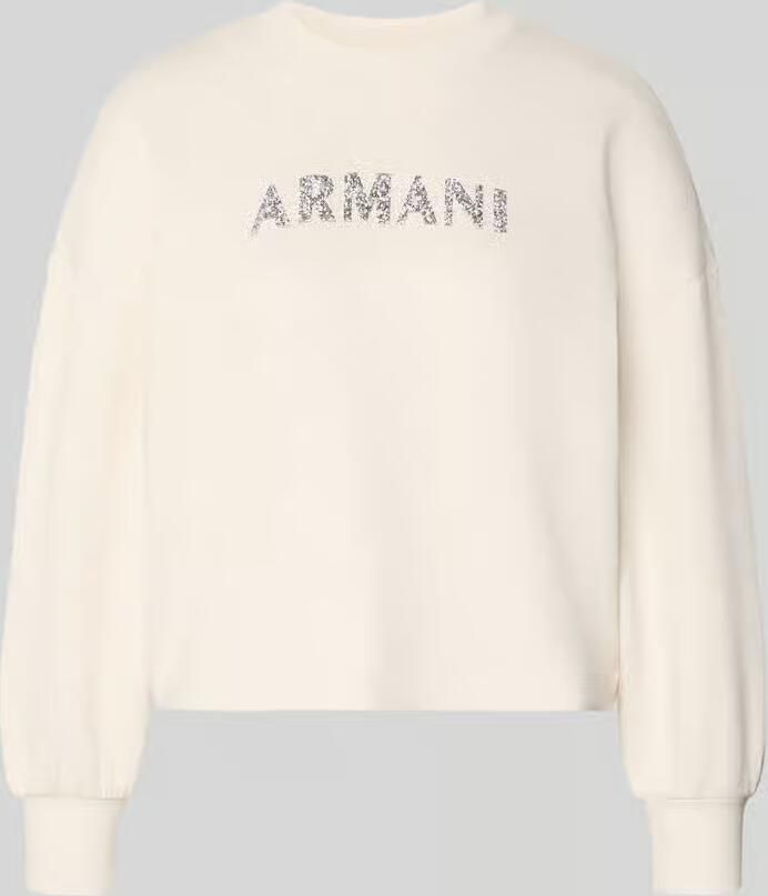 Armani Exchange Sweatshirt met logoprint en ronde hals - Foto 2