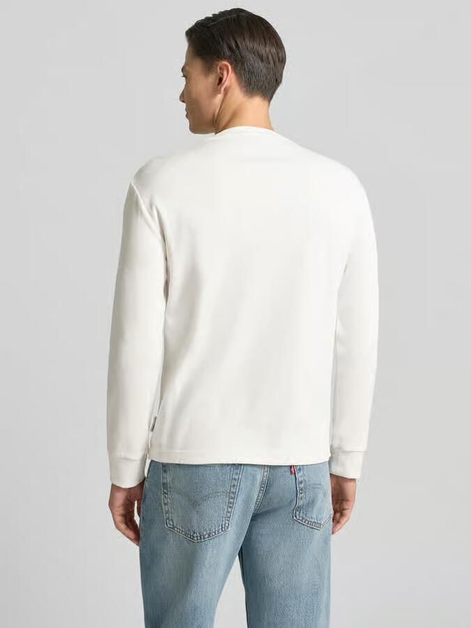 Armani Exchange Sweatshirt met ribboorden - Foto 2
