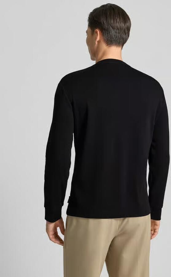 Armani Exchange Sweatshirt met ribboorden