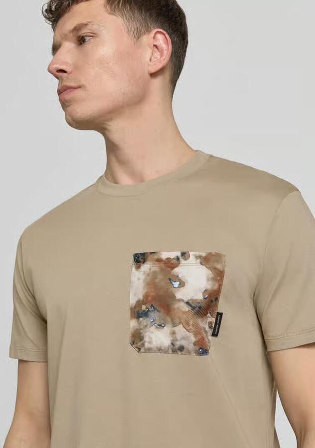 Armani Exchange t-shirt met borstzak