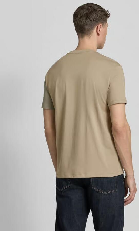 Armani Exchange t-shirt met borstzak - Foto 3