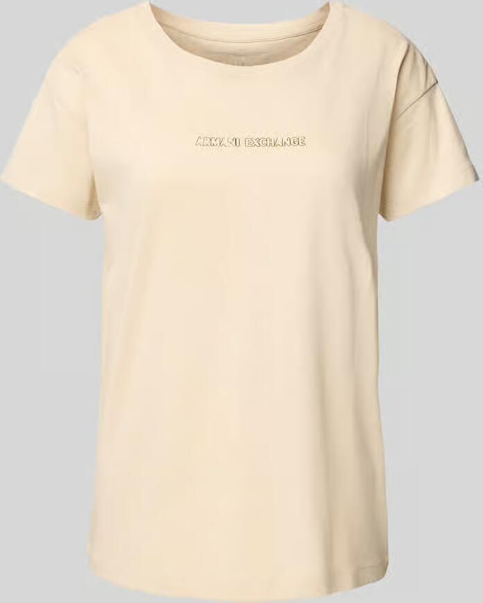 Armani Exchange T-shirt met labeldetail - Foto 2