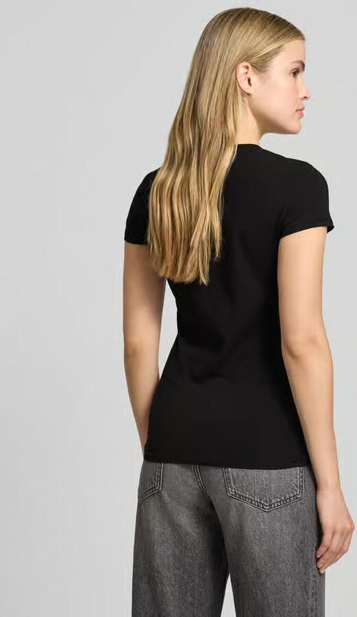 Armani Exchange T-shirt met labelprint
