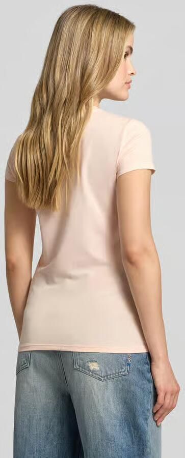 Armani Exchange T-shirt met labelprint