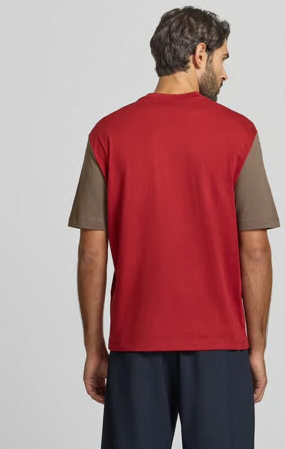 Armani Exchange T-shirt met labelstiksel en ronde hals - Foto 2