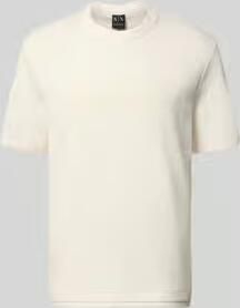 Armani Exchange T-shirt met logo en ronde hals