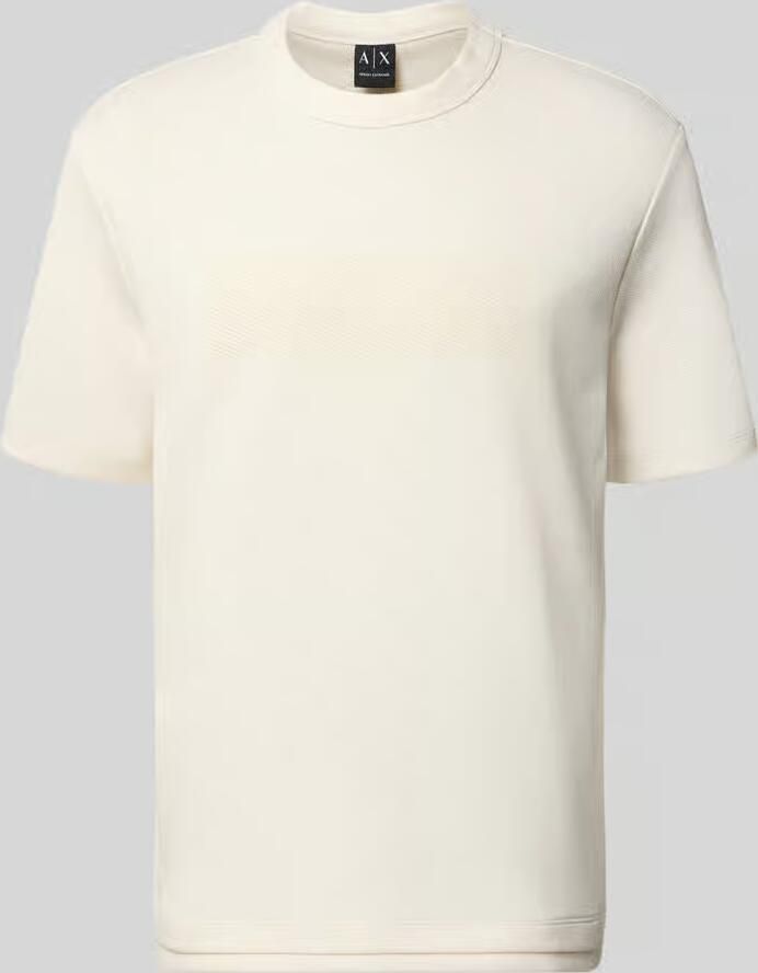 Armani Exchange T-shirt met logo en ronde hals - Foto 2