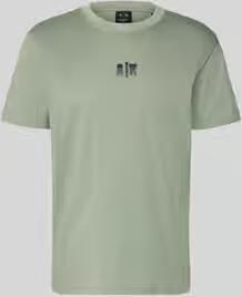 Armani Exchange T-shirt met logo en ronde hals
