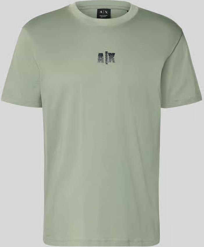 Armani Exchange T-shirt met logo en ronde hals - Foto 2