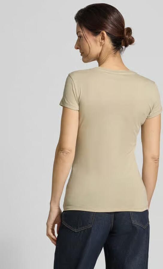 Armani Exchange T-shirt met logo en ronde hals - Foto 3