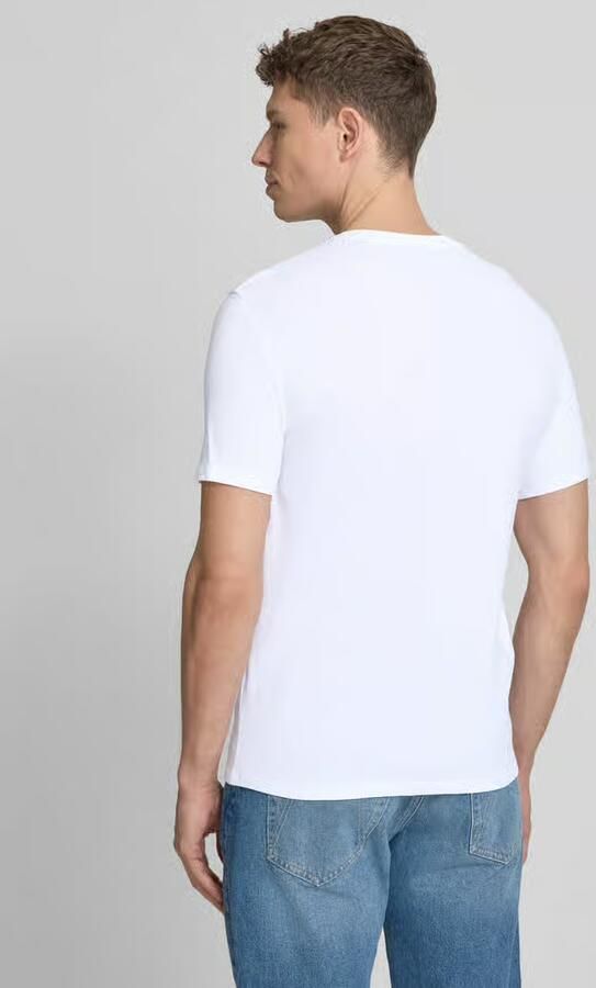 Armani Exchange T-shirt met logo en ronde hals - Foto 3