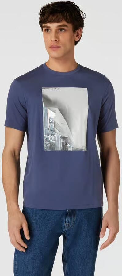 Armani Exchange T-shirt met motiefprint - Foto 2
